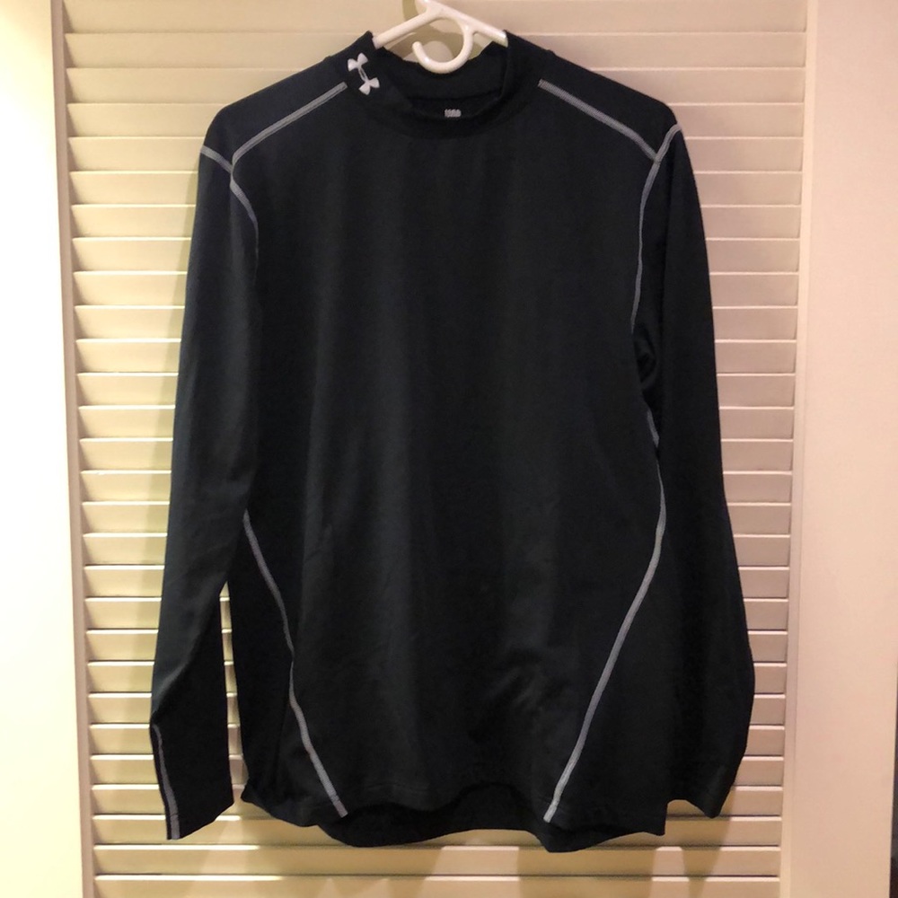 Mens Large Under Armour Coldgear Long Sleeve Shirt